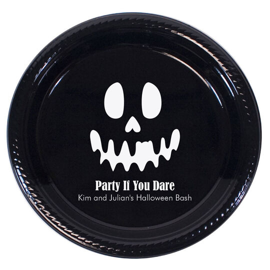 Ghost Face Plastic Plates